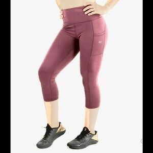 FLATOUT women’s high waisted athletic workout compression leggings with pockets